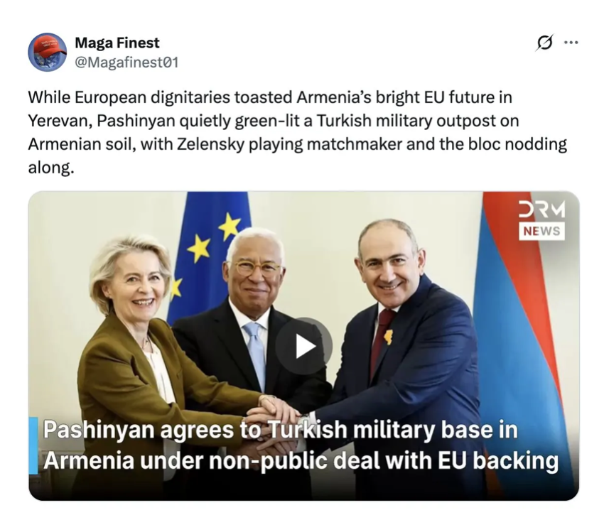 EdgeTheory NARINT identified disinformation campaigns targeting Armenia and Hungary. These campaigns aim to discredit political figures, promote fake narratives, and influence elections, potentially coordinating with Russia's Presidential Administration.